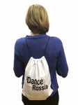 Мешок-рюкзак на завязках с вышивкой DANCERUSSIA