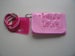 Кошелек-ключница с логотипом Dance, цвет розовый 